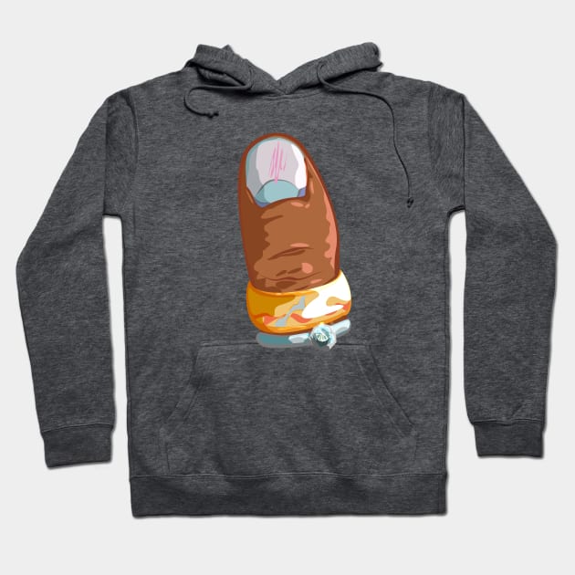 Thumbdrive Hoodie by Sticky Fingers